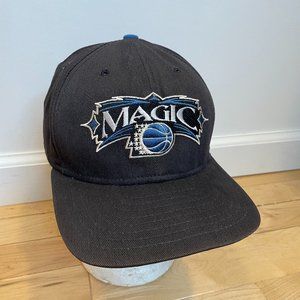 Vintage Orlando Magic Snapback Hat New Era USA Made
